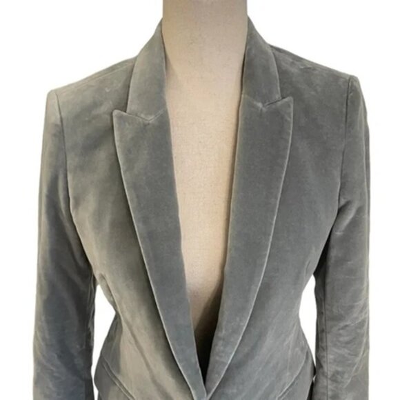 REISS Brie Velvet Blazer - Picture 5 of 16